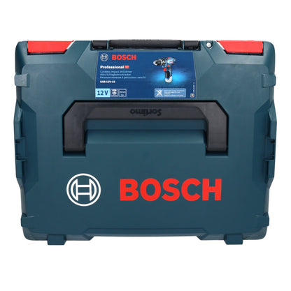 Bosch GSB 12V-15 Professional Akku Schlagbohrschrauber 12 V 30 Nm + 1x Akku 3,0 Ah + Ladegerät + L-Boxx
