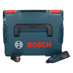 Bosch GRO 12V-35 Professional Akku Rotationswerkzeug 12 V + 1x Akku 3,0 Ah + L-Boxx - ohne Ladegerät - Toolbrothers