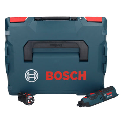 Bosch GRO 12V-35 Professional Akku Rotationswerkzeug 12 V + 1x Akku 3,0 Ah + L-Boxx - ohne Ladegerät