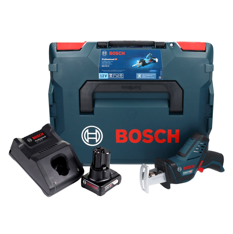 Bosch GSA 12V-14 Professional Akku Säbelsäge 12 V + 1x Akku 6,0 Ah + Ladegerät + L-Boxx - Toolbrothers