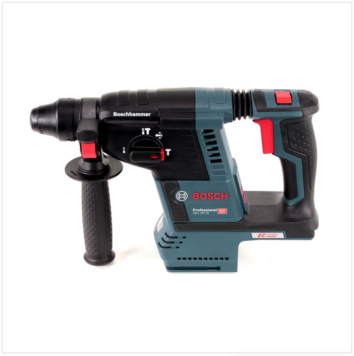 Bosch GBH 18 V-26 Akku Bohrhammer 18V SDS-Plus 2,6J + Staubabsaugung + 1x Akku 5,0Ah + Ladegerät + L-Boxx - Toolbrothers