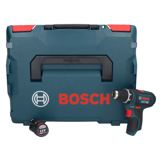 Bosch GSR 12V-15 Professional Akku Bohrschrauber 12 V 30 Nm + 1x Akku 3,0 Ah + L-Boxx - ohne Ladegerät - Toolbrothers