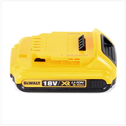 DeWalt DCG 406 NT Akku Winkelschleifer 18V 125mm Brushless + 1x Akku 2,0Ah + TSTAK - ohne Ladegerät - Toolbrothers