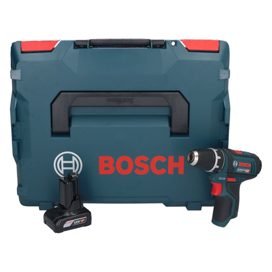 Bosch GSR 12V-15 Professional Akku Bohrschrauber 12 V 30 Nm + 1x Akku 6,0 Ah + L-Boxx - ohne Ladegerät - Toolbrothers