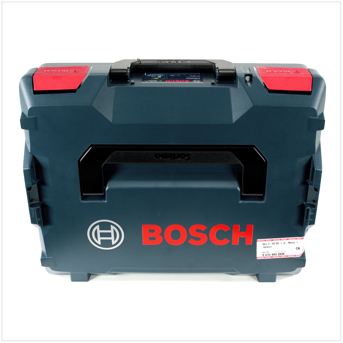 Bosch Professional GLL 3-80 CG Linienlaser in L-Boxx + 1x GBA 12 V 2,0 Ah Akku + 1x GAL 1230 CV Ladegerät + Zubehör ( 0601063T00 ) - Toolbrothers