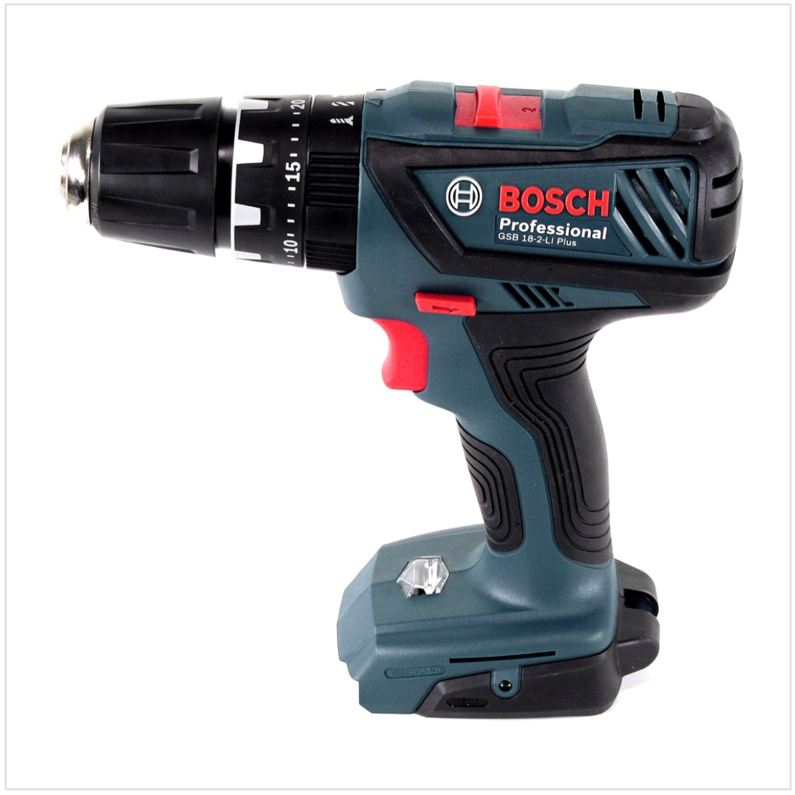 Bosch GSB 18-2-Li Plus Professional 18 V Akku Schlagbohrschrauber mit 2 x 1,5 Ah Akkus + Ladegerät im Koffer + Bosch 5 tlg. Steinbohrer Set Impact 4 - 10 mm - Toolbrothers