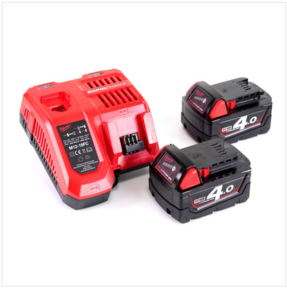 Milwaukee M18 BID 402C 18 V Li-Ion Akku Schlagschrauber + 2 x 4 Ah Akku + Ladegerät im TStak Koffer - Toolbrothers