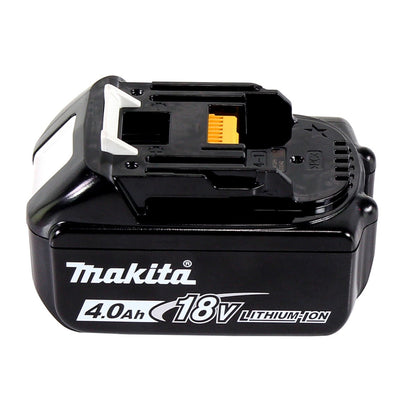 Makita Power Source Kit 18 V mit 4x BL 1840 B Akku 4,0 Ah + DC 18 RD Doppelladegerät ( 197503-4 ) + Makpac - Toolbrothers