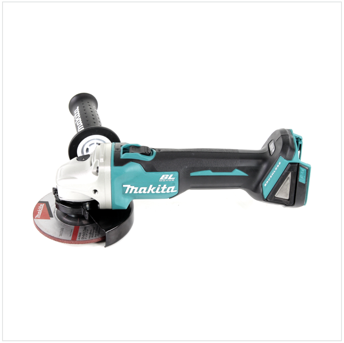 Makita DGA 504 M1J Meuleuse d'angle sur batterie 18V 125mm brushless + 1x batterie 4,0Ah + Makpac - sans chargeur