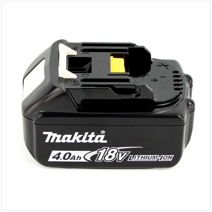 Makita DGA 504 M1J Meuleuse d'angle sur batterie 18V 125mm brushless + 1x batterie 4,0Ah + Makpac - sans chargeur