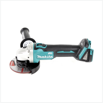 Makita DGA 504 T1J Akku Winkelschleifer 18V 125mm Brushless + 1x Akku 5,0Ah + Makpac - ohne Ladegerät - Toolbrothers