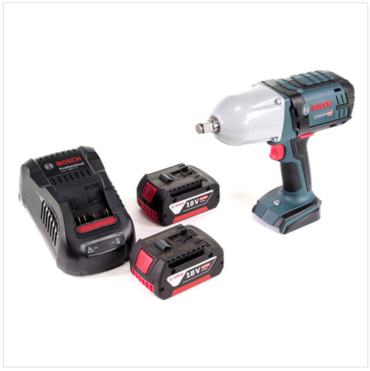 Bosch GDS 18 V-LI HT Akku Drehschlagschrauber 18V 650Nm 1/2" + 2x Akku 5,0Ah + Ladegerät - Toolbrothers