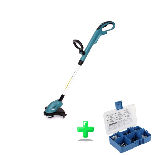 Makita DUR 181 Z Akku Rasentrimmer 18 V 26 cm + KREG Pocket-Hole Schrauben Sortiment 260-teilig ( SK04 )