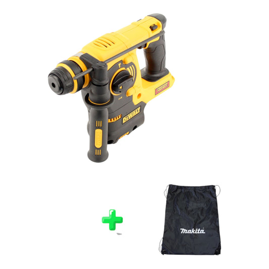 DeWalt DCH 253 N Akku Kombi Bohrhammer 18 V 2,1 J SDS plus + Makita Rucksackbeutel / Zubehörtasche