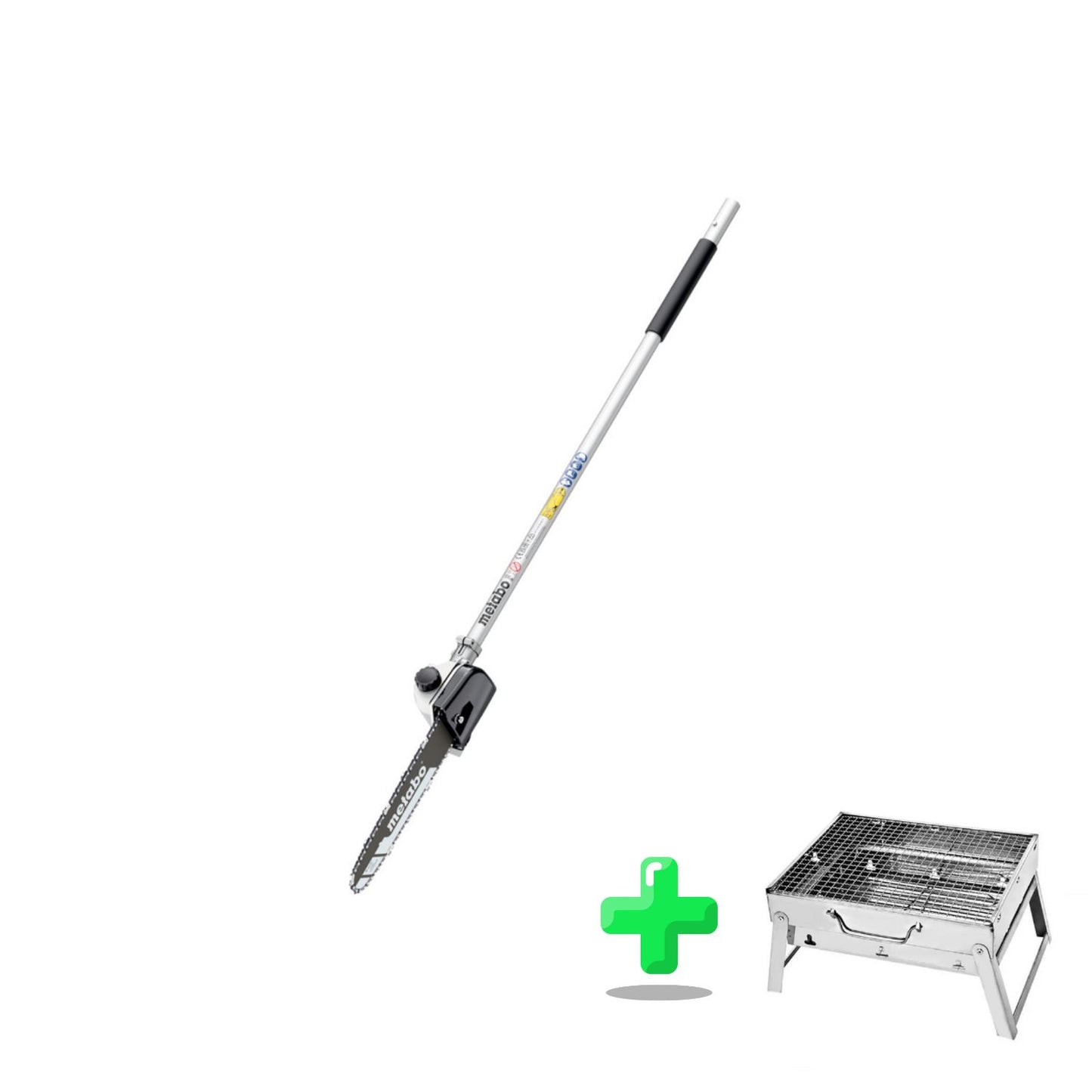 Accessoire sécateur Metabo MA-MS 25 (601727850) pour entraînement multifonction MA 36-18 LTX BL Q + barbecue au charbon d'extérieur Toolbrothers