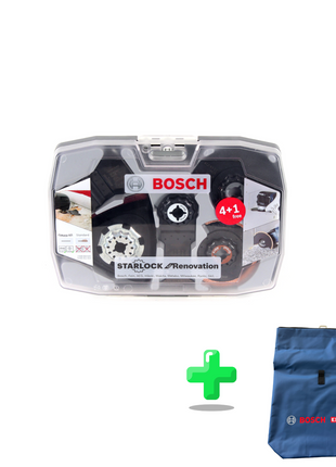 Bosch Starlock Set Best of Renovation 5tlg. ( 2608664624 ) + Bosch Professional Expert Werkzeug Rucksack