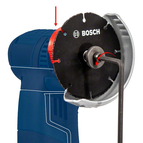 Disque à tronçonner diamanté Bosch Expert Hard Ceramic 76 mm 76 x 1,5 x 10 mm (2608900652) Diamond Technology - successeur du 2608615020