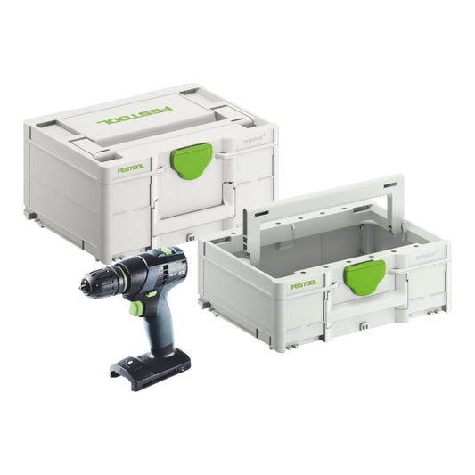 Festool TXS 18-Basic Akku Bohrschrauber 18 V 40 Nm Brushless ( 576894 ) + Systainer (inkl. Systainer ToolBox SYS3 TB M 137)