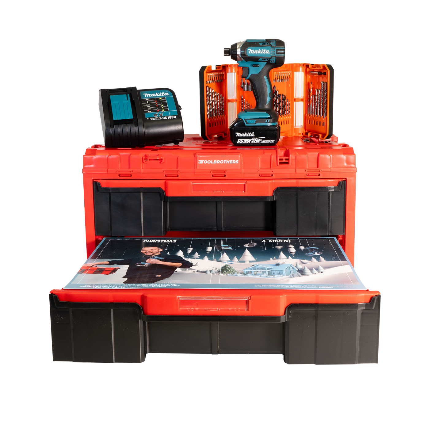 Toolbrothers RED RHINO MAKITA EDITION PowerTools Adventskalender - DTD