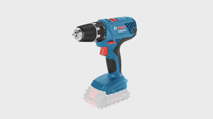 Bosch Professional GSR Perceuse-visseuse sans fil 18V-21 Solo 18V 55Nm + Coffret L-Boxx - sans batterie, sans chargeur