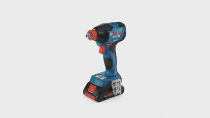 Bosch GDX 18V-210 C Professional Akku Drehschlagschrauber 18 V 210 Nm Brushless ( 06019J0203 ) + 2x ProCORE Akku 4,0 Ah + Ladegerät + Connectivity Modul + L-Boxx