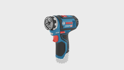 Bosch GSR 12V-15 FC Professional FlexiClick Perceuse-visseuse sans fil + Mandrin GFA 12-B avec Boîtier L-Boxx - sans Batteries, ni Chargeur ( 06019F6002 )