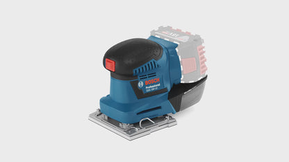 Bosch Professional GSS 18 V-10 Ponceuse vibrante sans fil Solo - sans accessoires, ni Batteries, ni Chargeur