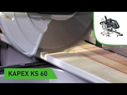 Festool KS 60 E-Set KAPEX Kapp Zugsäge 1200W 216mm + Sägeblatt HW ( 561728 )
