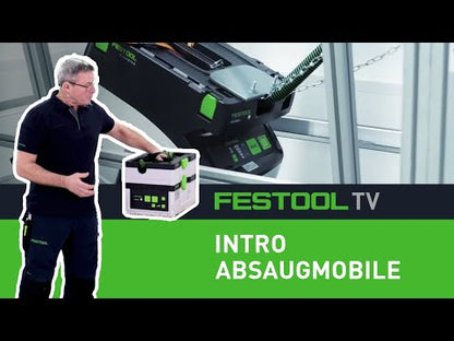 Aspirador móvil Festool CTL SYS Cleantec 4,5l cl. L (575279) + correa de transporte, boquillas, manguera de aspiración - nueva versión de (584173)