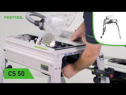 Festool CS 50 EBG PRECISIO Scie semi-stationnaire ( 574765 ) 1200 W 190 mm avec lame de scie et butée angulaire