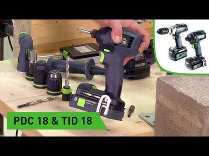 Festool TID 18 5,0/4,0-Set TPC 18/4 Schrauber- und Bohrer-Set ( 577654 )