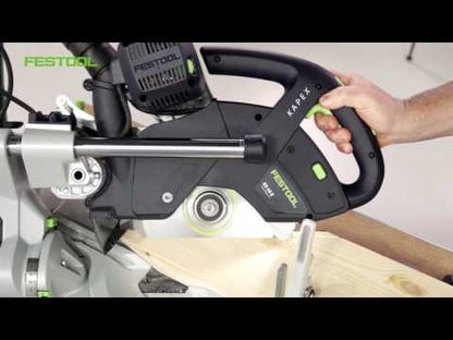 Festool KS 60 E-UG-Set XL KAPEX Kapp Zugsäge 1200W 216mm + Sägeblatt HW ( 574789 ) + Untergestell UG-KA-KS 60