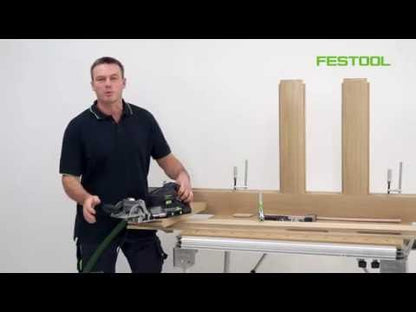 Festool DF 500 Q-Set canteadora 420 vatios 4 - 10 mm (576420) + tope de tira + tope transversal + Systainer - sucesor de 57442