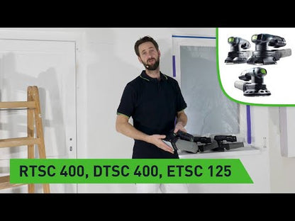 Lijadora excéntrica inalámbrica Festool ETSC 125-Basic (576370) 18 V 125 mm sin escobillas + systainer - sin batería, sin cargador - sucesora de 201533