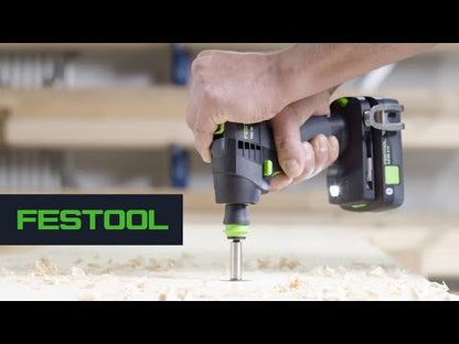 Festool CXS 18-3.0 juego de taladro/atornillador inalámbrico 18 V 40 Nm sin escobillas + 1x batería 3.0 Ah + cargador + Systainer (576884)