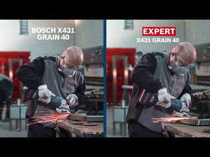 Bosch EXPERT N475 Surface Conditioning Material Disque à lamelles, 125 mm, grossier, X-LOCK 1 pc. (2608901473)