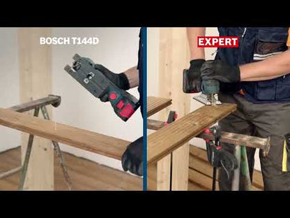 Bosch Expert T 144 DHM Hardwood Fast jeu de lames de scie sauteuse 3 pièces (2608900541) Carbide Technology