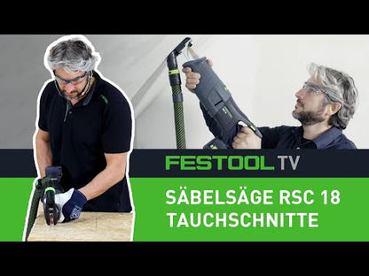 Festool RSC 18 EB-Basic Akku Säbelsäge 18 V Brushless ( 576947 ) + Systainer - ohne Akku, ohne Ladegerät