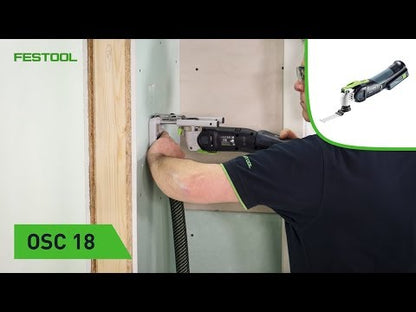 Festool VECTURO OSC 18 E-Basic Outil oxillant sans fil 18V Starlock Max Brushless + Coffret - sans batterie, sans chargeur (576591) (Successeur de 574848)