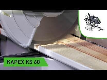 Festool KS 60 E KAPEX tronzadora 1200W 216mm + hoja de sierra HW (561683)